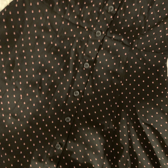 H&M collar button up dress with skater skirt - Picture 4 of 7